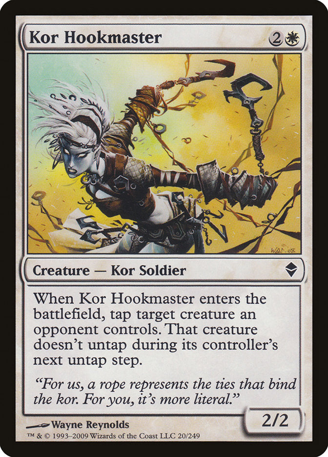 Kor Hookmaster [Zendikar] | Game Master's Emporium (The New GME)