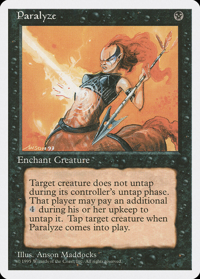 Paralyze [Fourth Edition] | Game Master's Emporium (The New GME)
