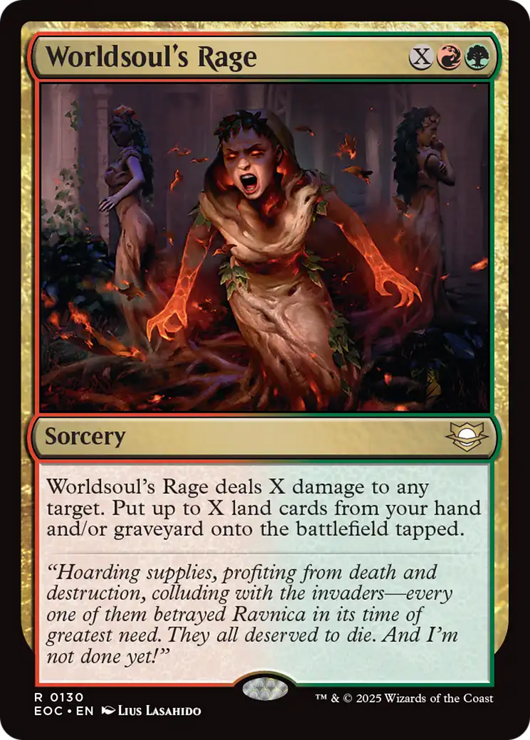 Worldsoul's Rage [Edge of Eternities Commander] | Game Master's Emporium (The New GME)
