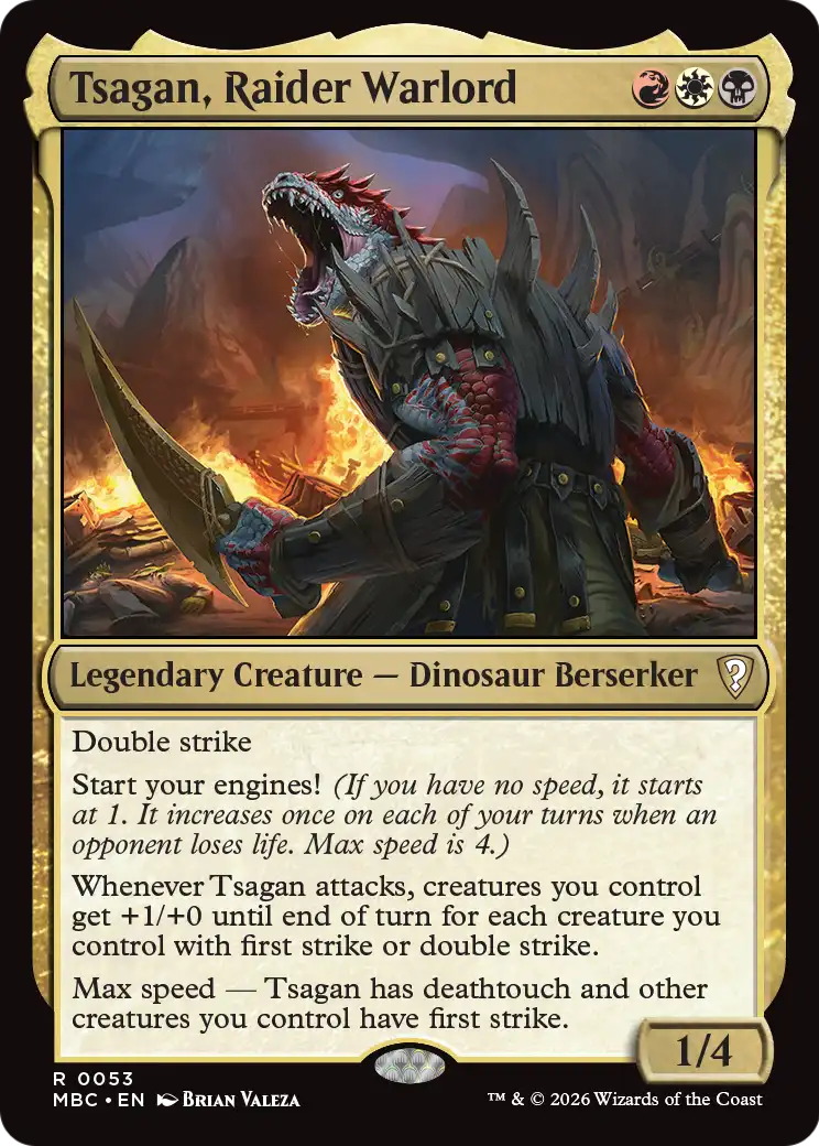 Tsagan, Raider Warlord [Mystery Booster: Commander Edition] | Game Master's Emporium (The New GME)