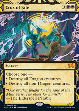 Crux of Fate (Foil Etched) [Strixhaven: Mystical Archive] | Game Master's Emporium (The New GME)
