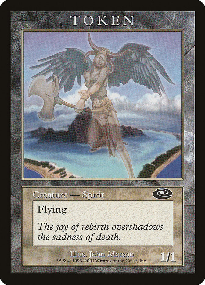 Spirit Token [Magic Player Rewards 2001] | Game Master's Emporium (The New GME)
