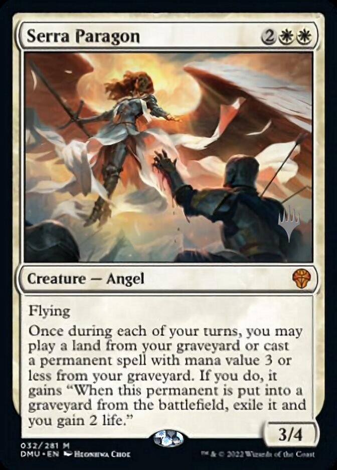 Serra Paragon (Promo Pack) [Dominaria United Promos] | Game Master's Emporium (The New GME)