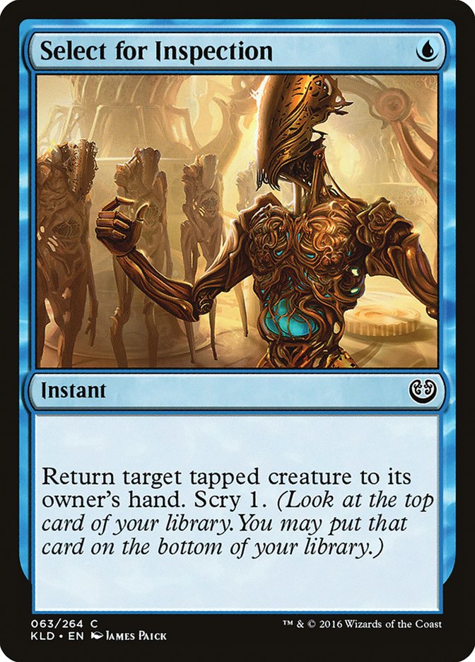 Select for Inspection [Kaladesh] | Game Master's Emporium (The New GME)