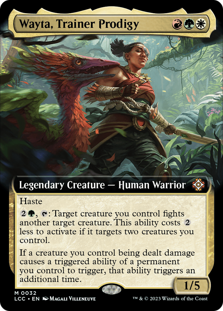 Wayta, Trainer Prodigy (Extended Art) [The Lost Caverns of Ixalan Commander] | Game Master's Emporium (The New GME)