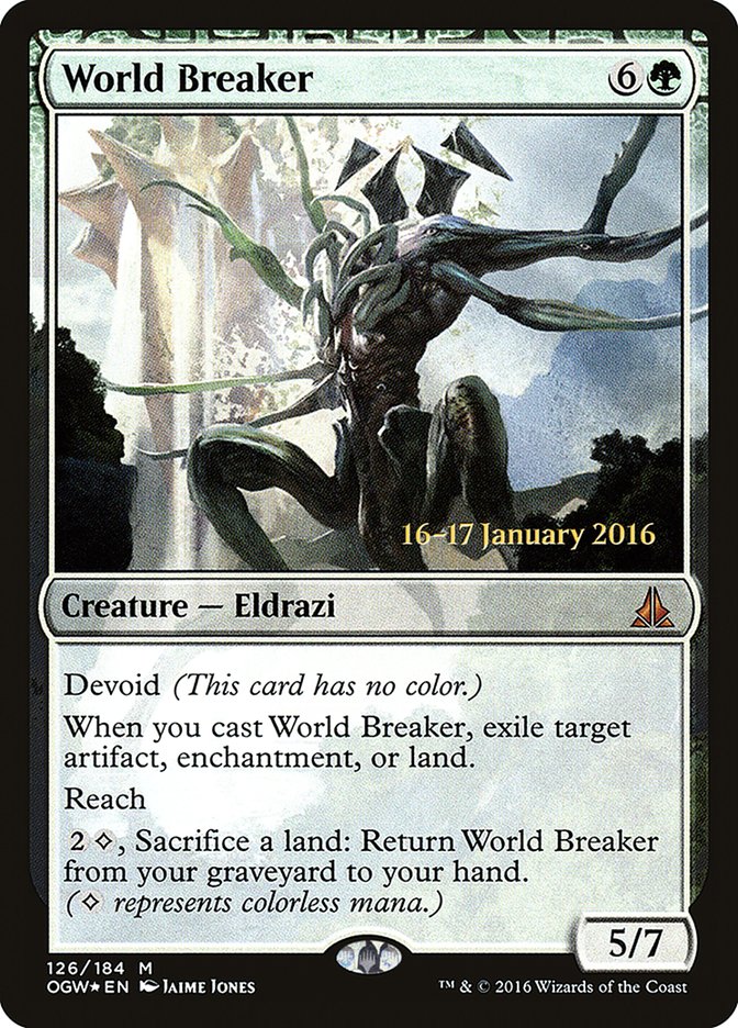 World Breaker [Oath of the Gatewatch Prerelease Promos] | Game Master's Emporium (The New GME)