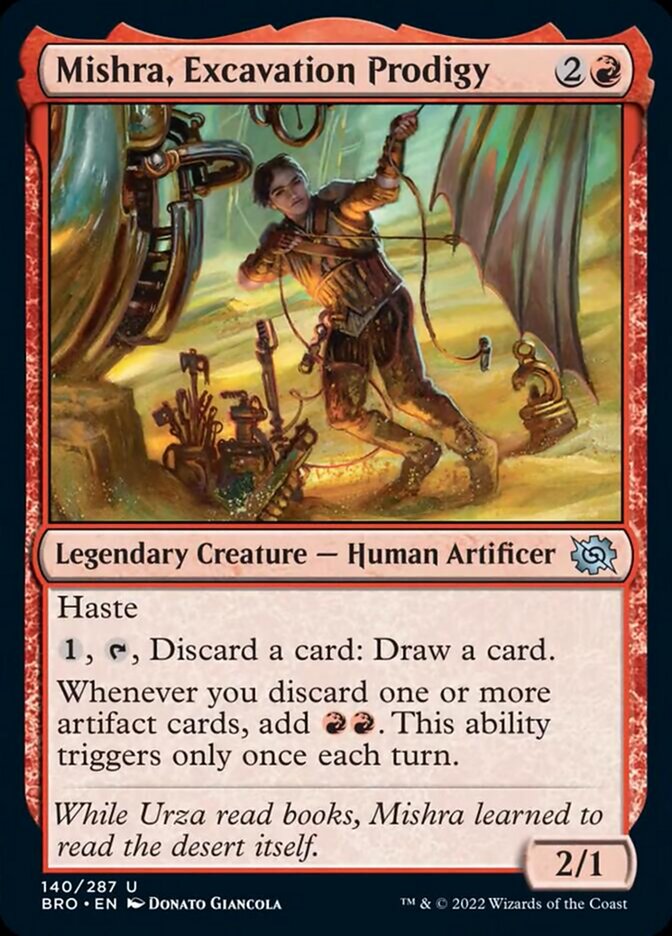 Mishra, Excavation Prodigy [The Brothers' War] | Game Master's Emporium (The New GME)