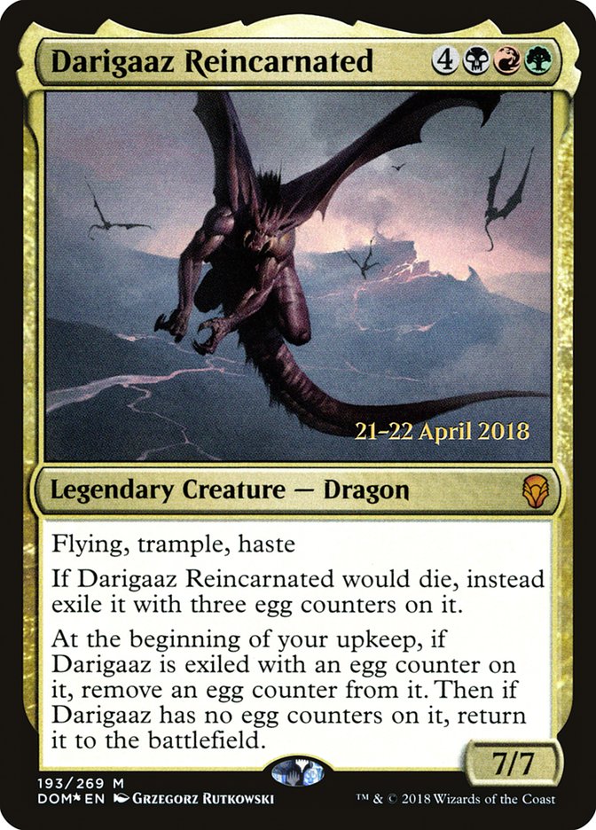 Darigaaz Reincarnated [Dominaria Prerelease Promos] | Game Master's Emporium (The New GME)