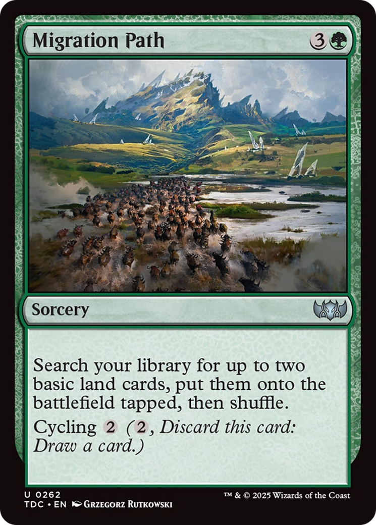 Migration Path [Tarkir: Dragonstorm Commander] | Game Master's Emporium (The New GME)