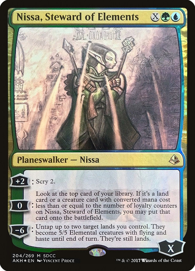 Nissa, Steward of Elements [San Diego Comic-Con 2017] | Game Master's Emporium (The New GME)