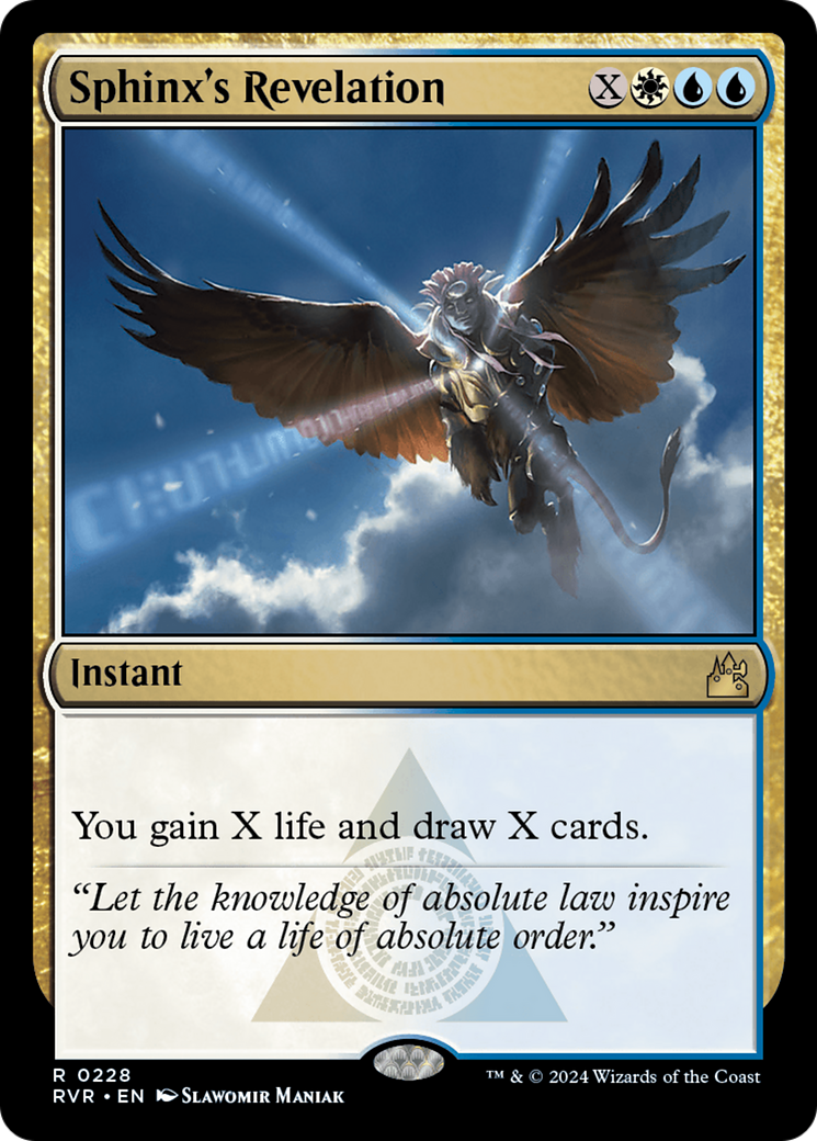 Sphinx's Revelation [Ravnica Remastered] | Game Master's Emporium (The New GME)