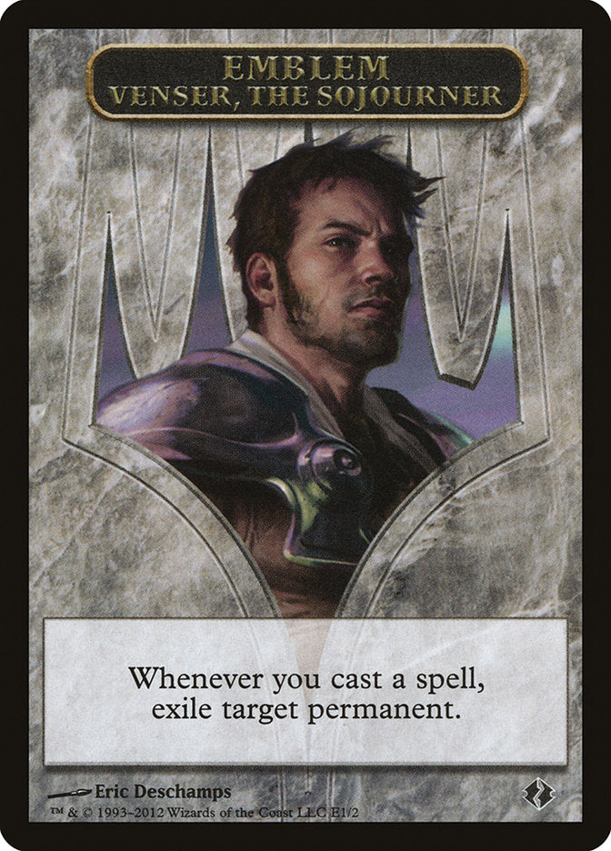 Venser, the Sojourner Emblem [Duel Decks: Venser vs. Koth Tokens] | Game Master's Emporium (The New GME)
