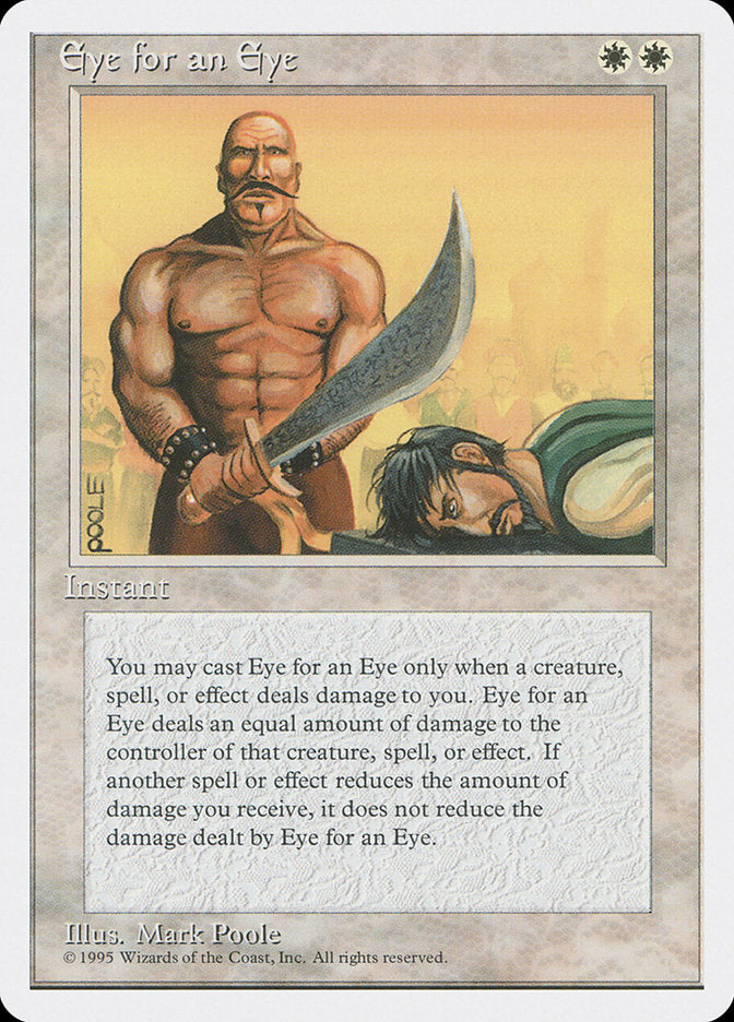 Eye for an Eye [Fourth Edition] | Game Master's Emporium (The New GME)