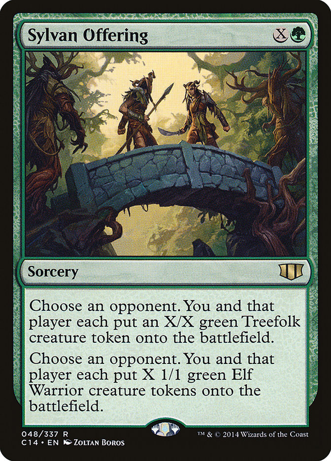 Sylvan Offering [Commander 2014] | Game Master's Emporium (The New GME)