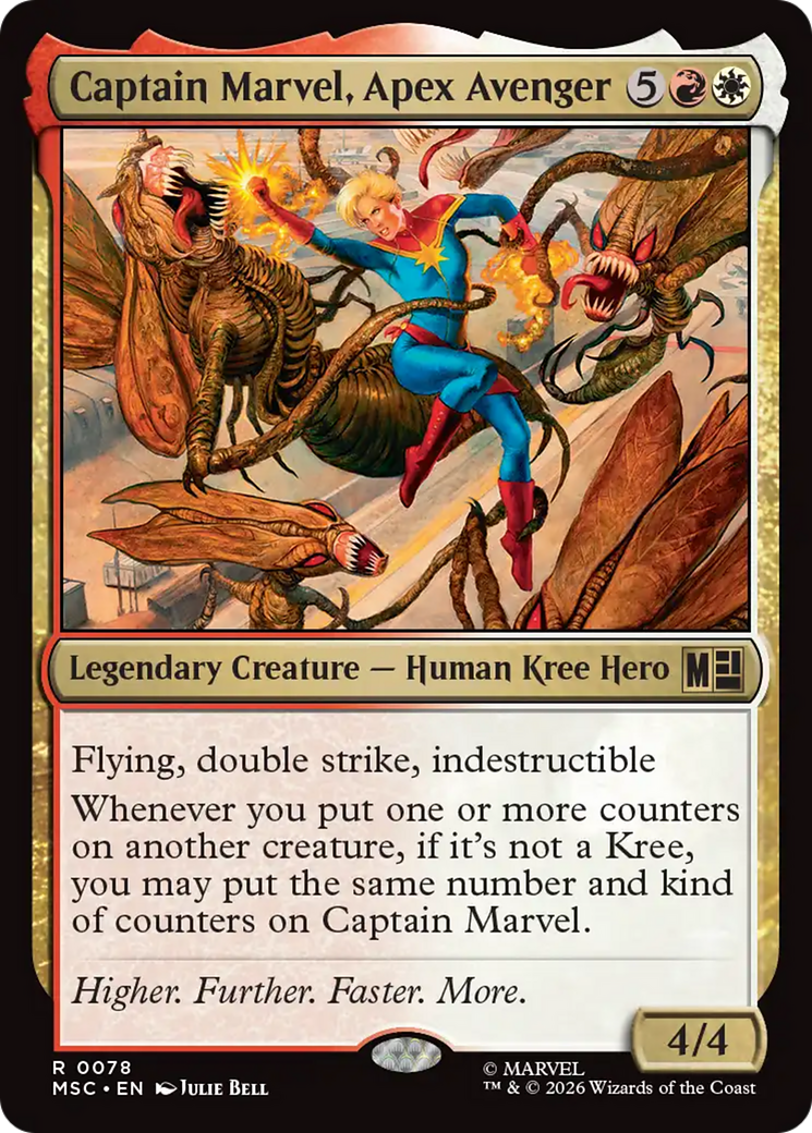 Captain Marvel, Apex Avenger [Marvel Super Heroes Commander] | Game Master's Emporium (The New GME)