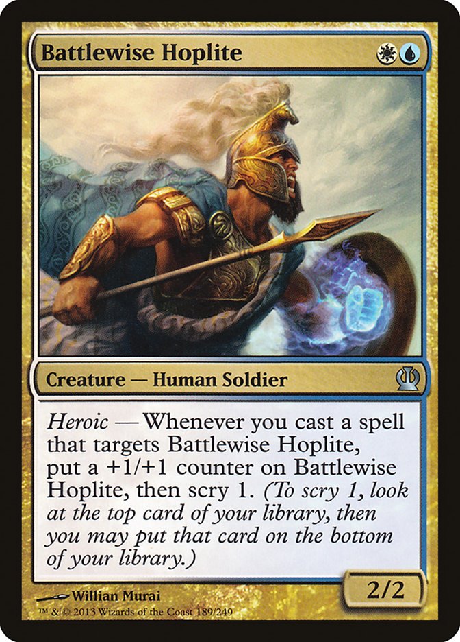 Battlewise Hoplite [Theros] | Game Master's Emporium (The New GME)