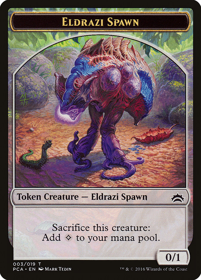 Eldrazi Spawn Token (003/019) [Planechase Anthology Tokens] | Game Master's Emporium (The New GME)
