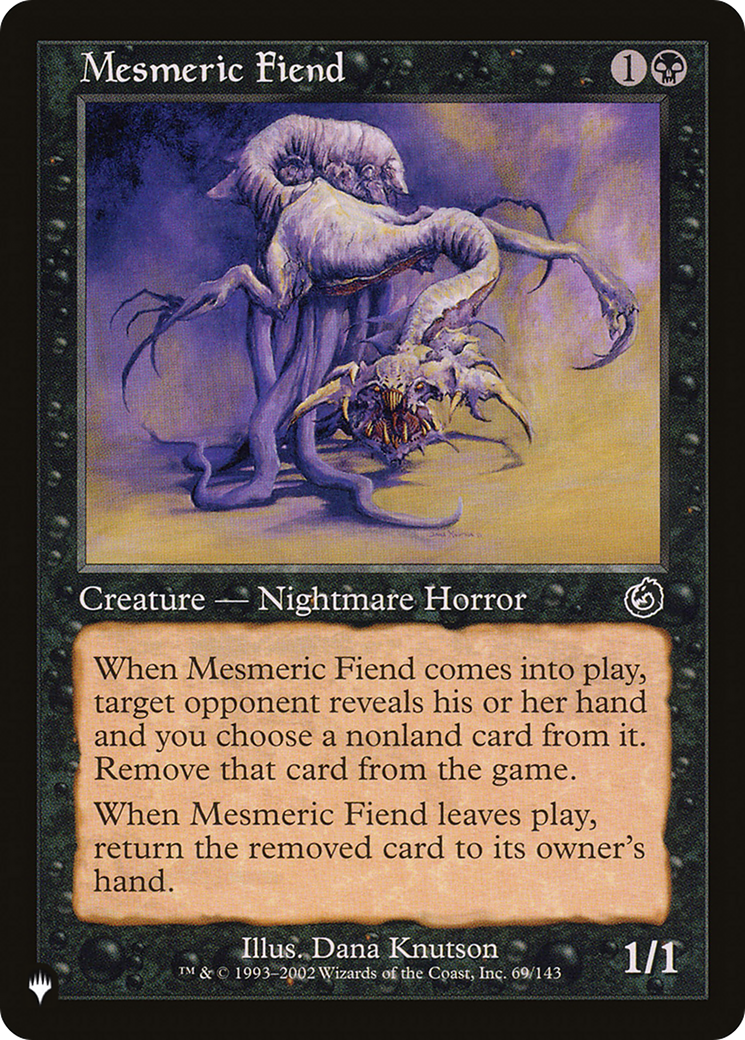 Mesmeric Fiend [The List] | Game Master's Emporium (The New GME)