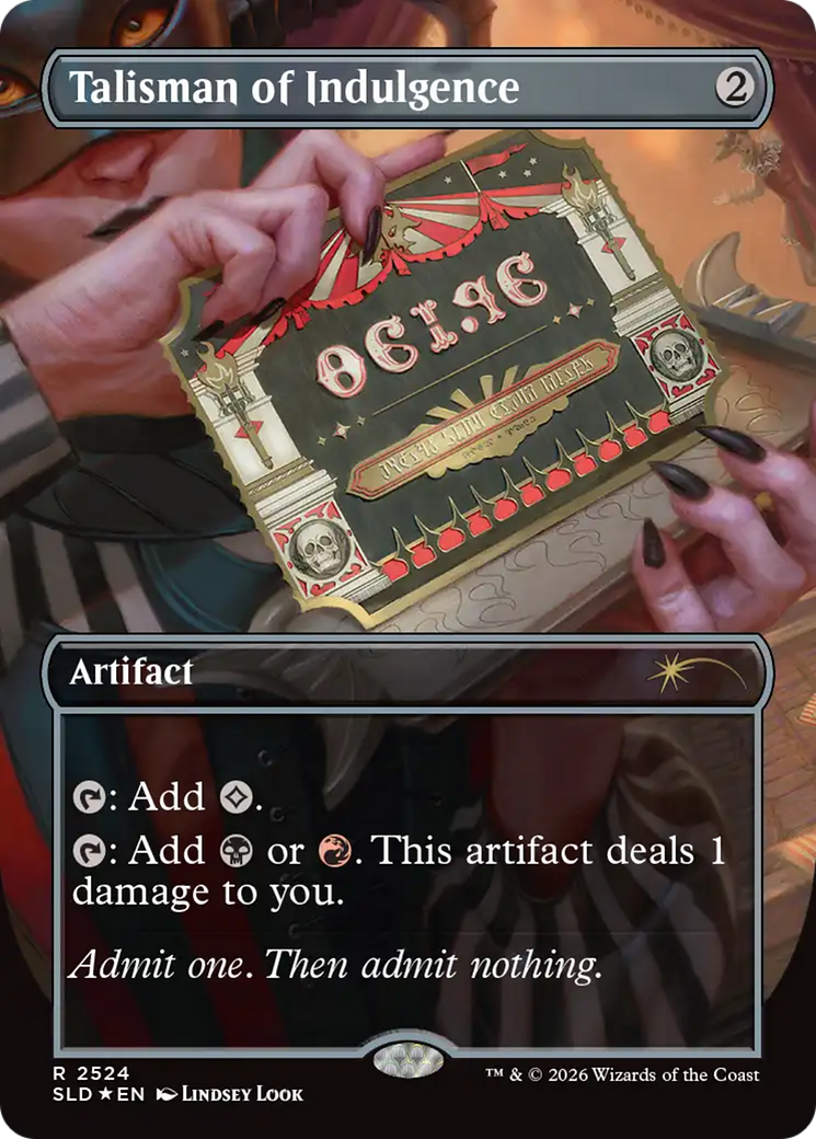 Talisman of Indulgence [Secret Lair Drop Series] | Game Master's Emporium (The New GME)