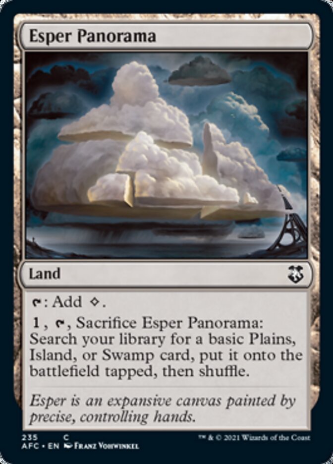 Esper Panorama [Dungeons & Dragons: Adventures in the Forgotten Realms Commander] | Game Master's Emporium (The New GME)