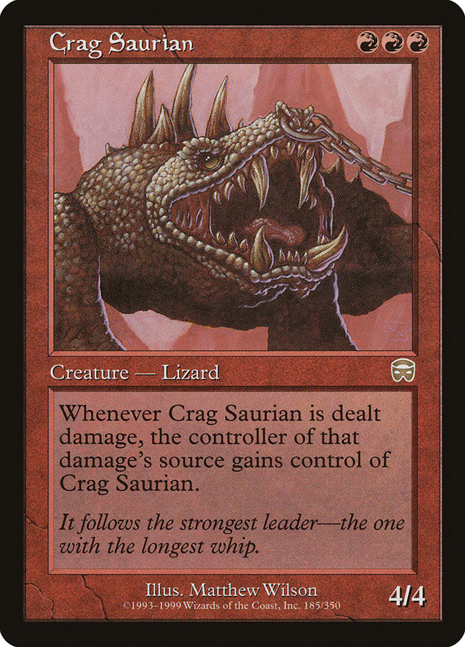 Crag Saurian [Mercadian Masques] | Game Master's Emporium (The New GME)