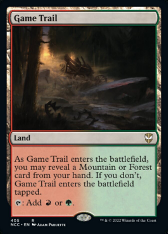 Game Trail [Streets of New Capenna Commander] | Game Master's Emporium (The New GME)