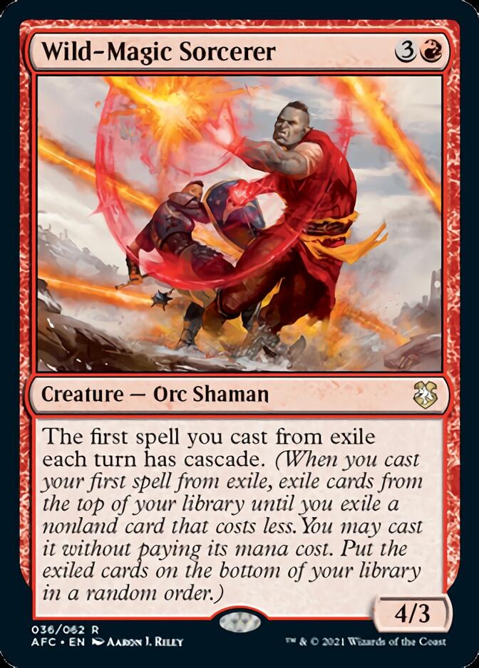 Wild-Magic Sorcerer [Dungeons & Dragons: Adventures in the Forgotten Realms Commander] | Game Master's Emporium (The New GME)