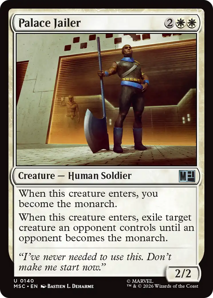 Palace Jailer [Marvel Super Heroes Commander] | Game Master's Emporium (The New GME)