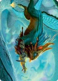 Toski, Bearer of Secrets Art Card (Gold-Stamped Signature) [Kaldheim Art Series] | Game Master's Emporium (The New GME)