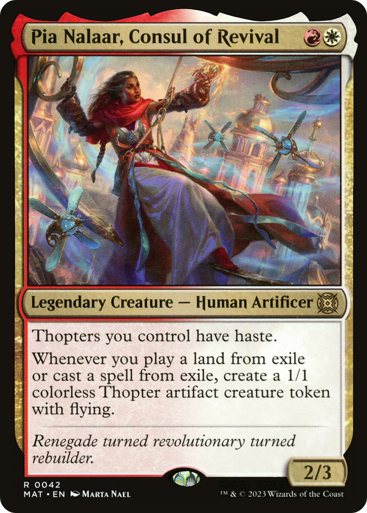 Pia Nalaar, Consul of Revival [March of the Machine: The Aftermath] | Game Master's Emporium (The New GME)