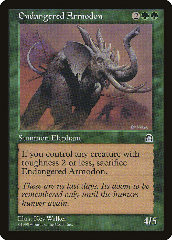 Endangered Armodon [Stronghold] | Game Master's Emporium (The New GME)