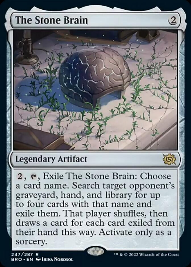 The Stone Brain [The Brothers' War] | Game Master's Emporium (The New GME)