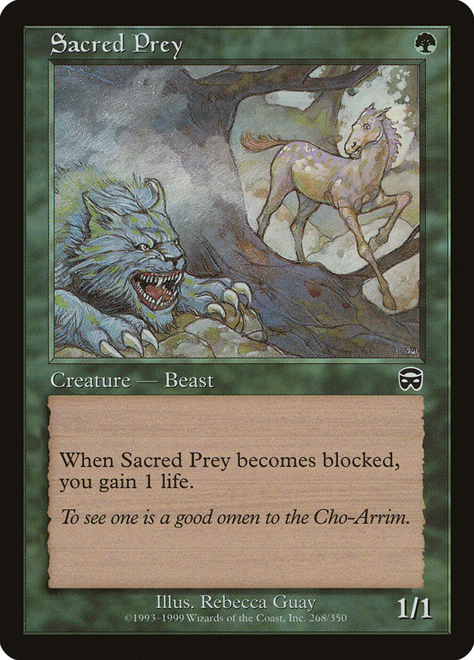 Sacred Prey [Mercadian Masques] | Game Master's Emporium (The New GME)