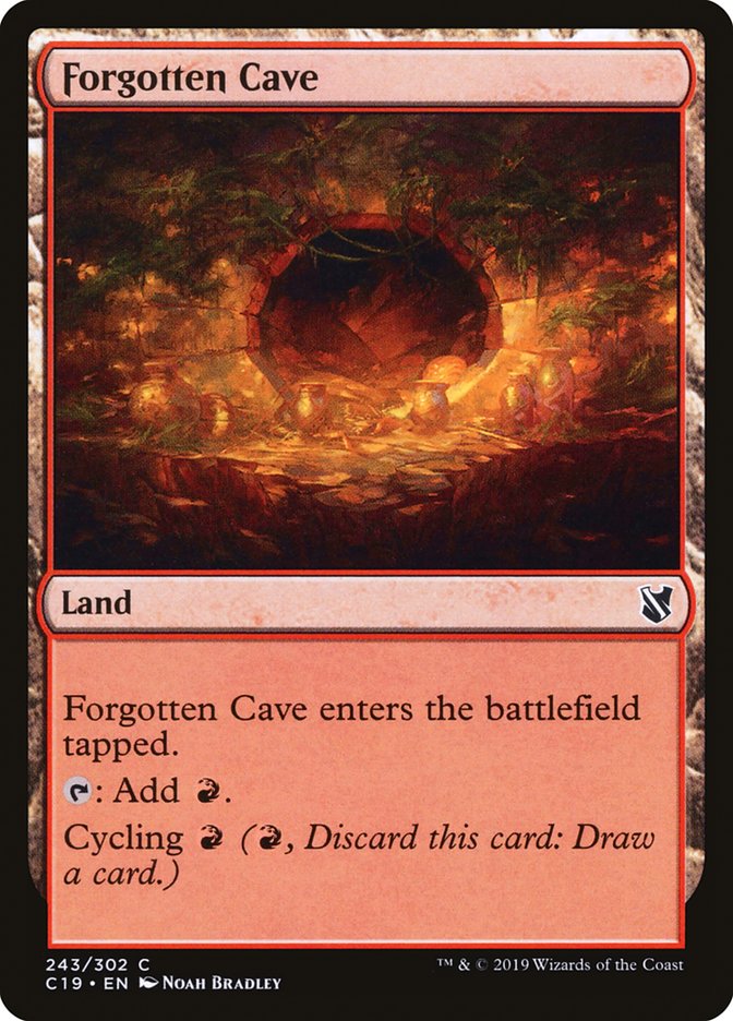 Forgotten Cave [Commander 2019] | Game Master's Emporium (The New GME)