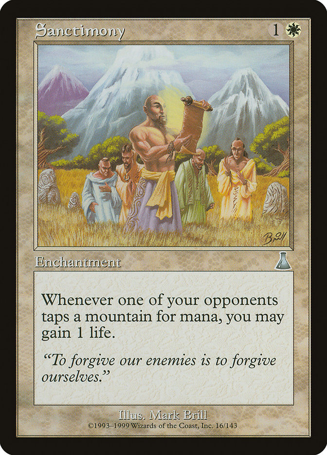 Sanctimony [Urza's Destiny] | Game Master's Emporium (The New GME)