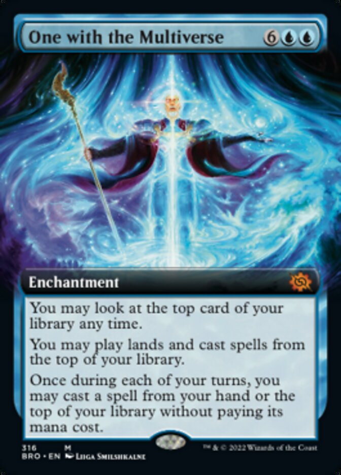 One with the Multiverse (Extended Art) [The Brothers' War] | Game Master's Emporium (The New GME)