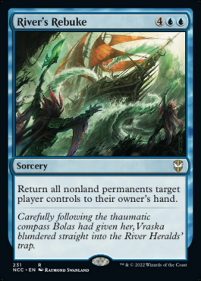 River's Rebuke [Streets of New Capenna Commander] | Game Master's Emporium (The New GME)