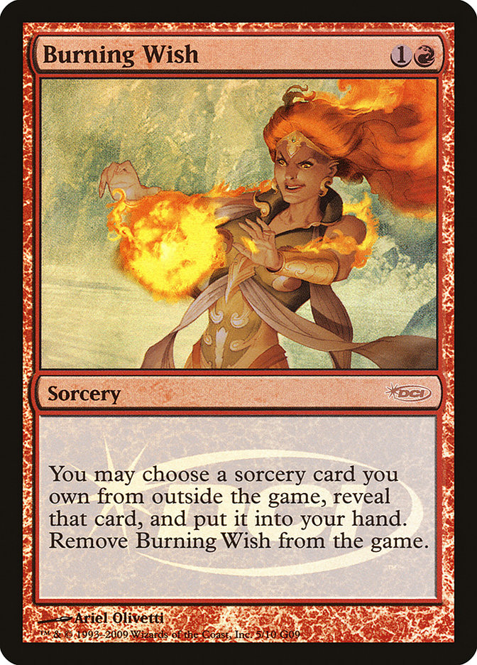 Burning Wish [Judge Gift Cards 2009] | Game Master's Emporium (The New GME)