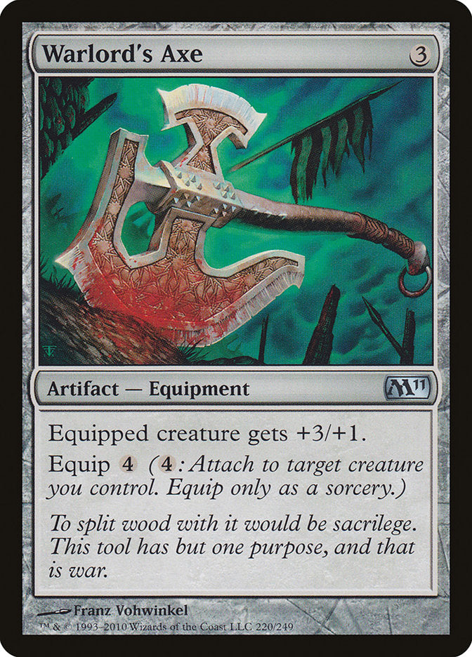 Warlord's Axe [Magic 2011] | Game Master's Emporium (The New GME)