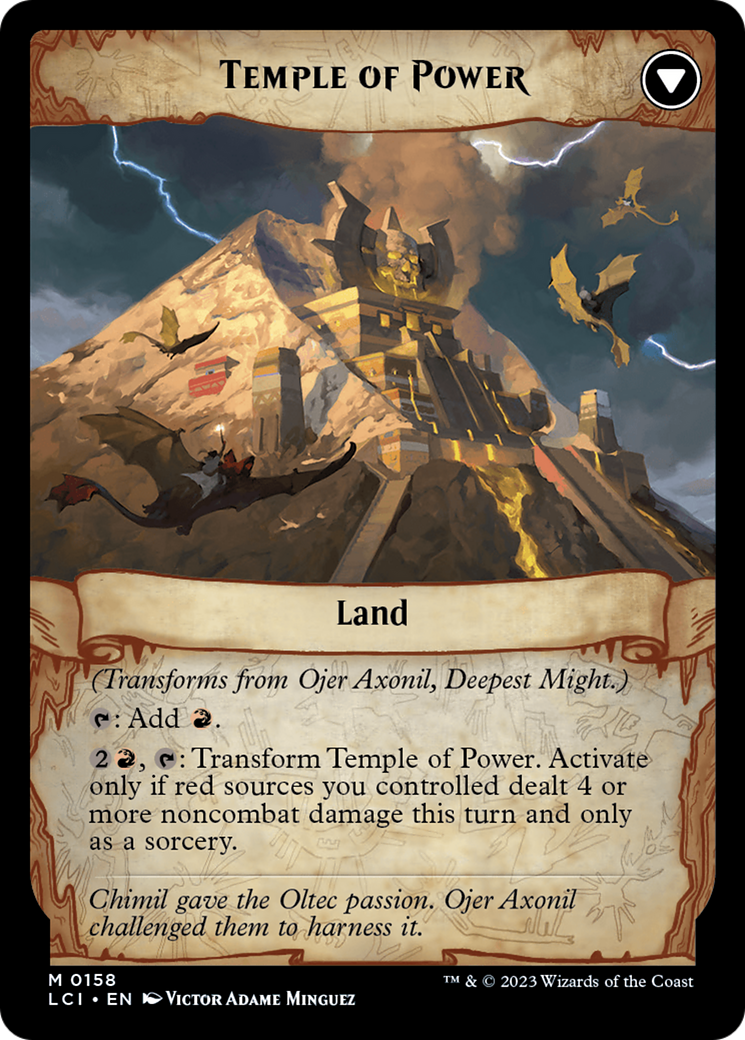 Ojer Axonil, Deepest Might // Temple of Power [The Lost Caverns of Ixalan] | Game Master's Emporium (The New GME)