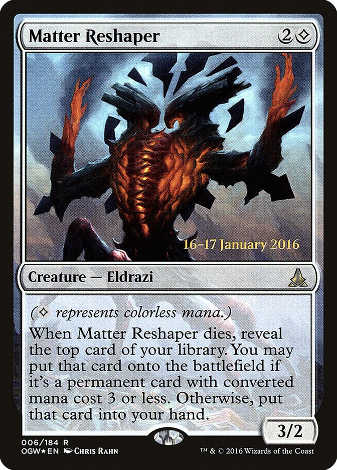Matter Reshaper [Oath of the Gatewatch Prerelease Promos] | Game Master's Emporium (The New GME)