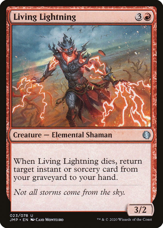 Living Lightning [Jumpstart] | Game Master's Emporium (The New GME)
