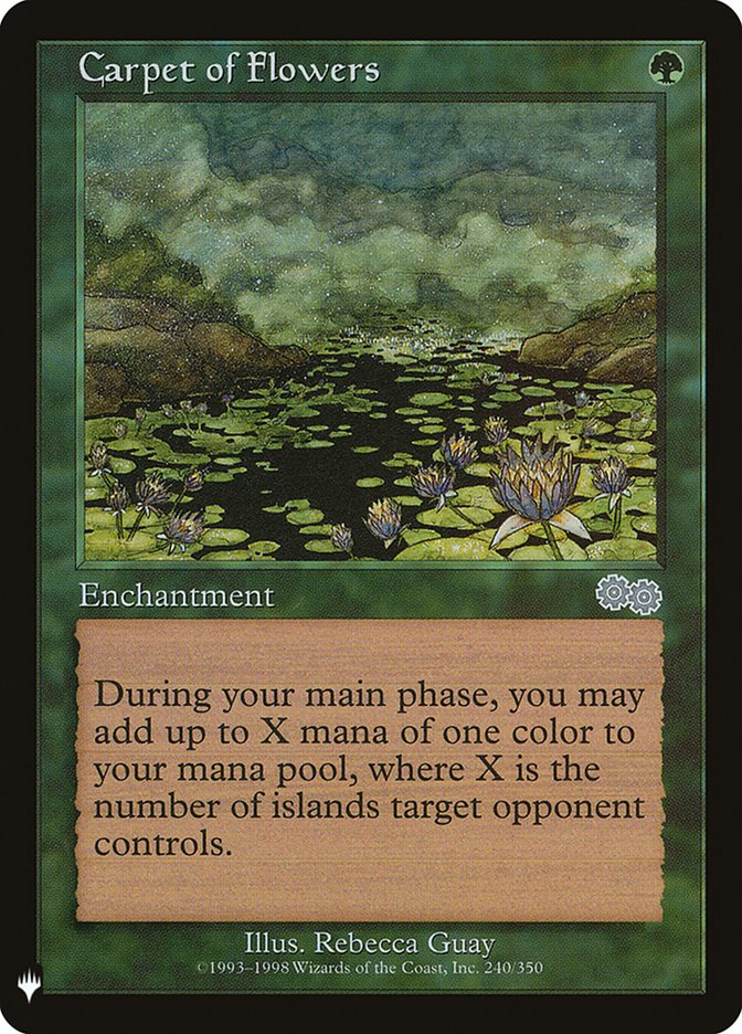 Carpet of Flowers [Mystery Booster] | Game Master's Emporium (The New GME)