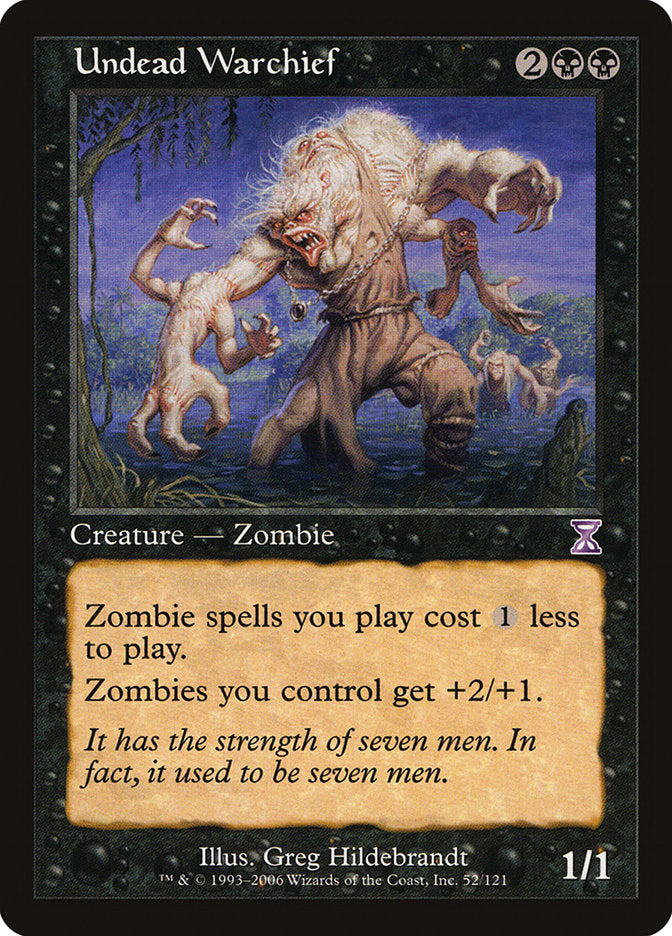 Undead Warchief [Time Spiral Timeshifted] | Game Master's Emporium (The New GME)