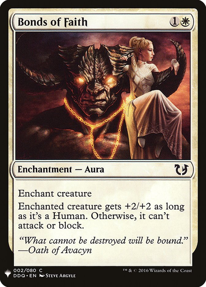 Bonds of Faith [Mystery Booster] | Game Master's Emporium (The New GME)