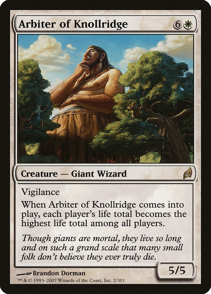 Arbiter of Knollridge [Lorwyn] | Game Master's Emporium (The New GME)