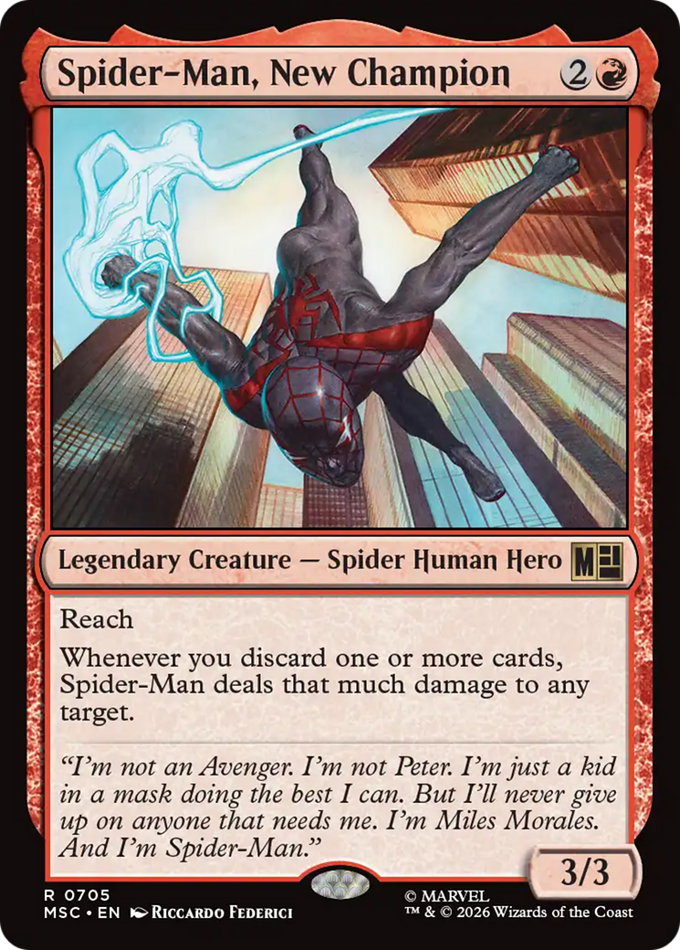 Spider-Man, New Champion [Marvel Super Heroes Commander] | Game Master's Emporium (The New GME)