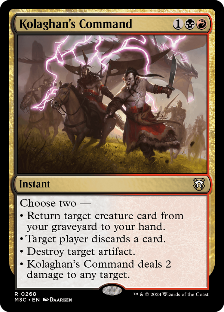 Kolaghan's Command [Modern Horizons 3 Commander] | Game Master's Emporium (The New GME)