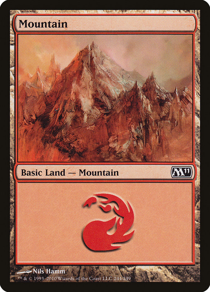 Mountain (244) [Magic 2011] | Game Master's Emporium (The New GME)