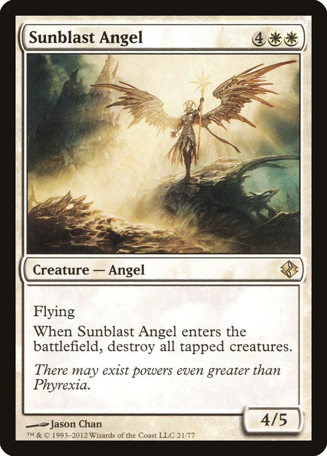 Sunblast Angel [Duel Decks: Venser vs. Koth] | Game Master's Emporium (The New GME)